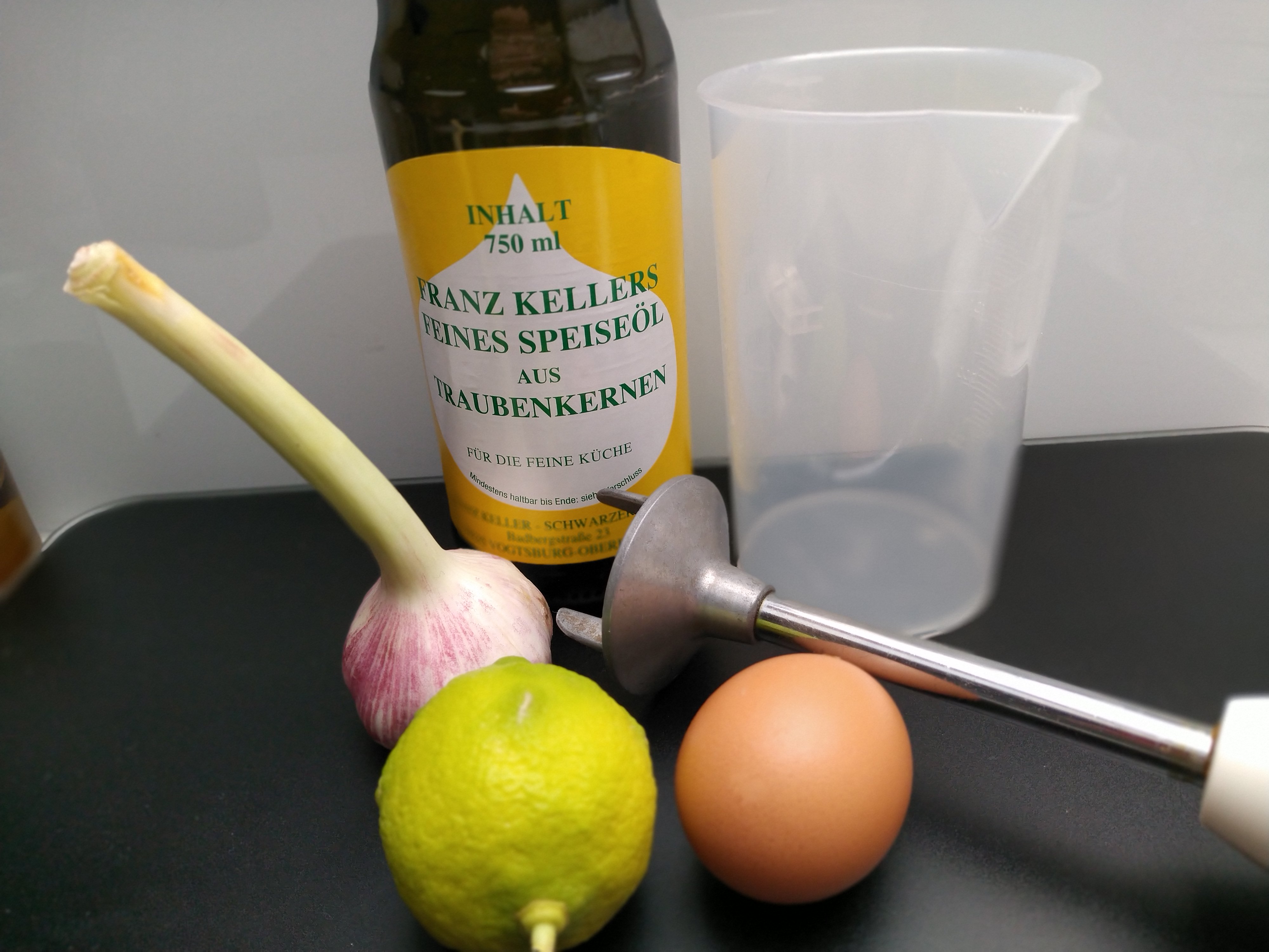 Mayonnaise, Basis Rezept